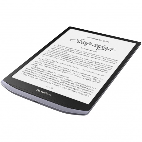 Электронная книга PocketBook X (PB1040-J-WW) Metallic Grey - фото 3