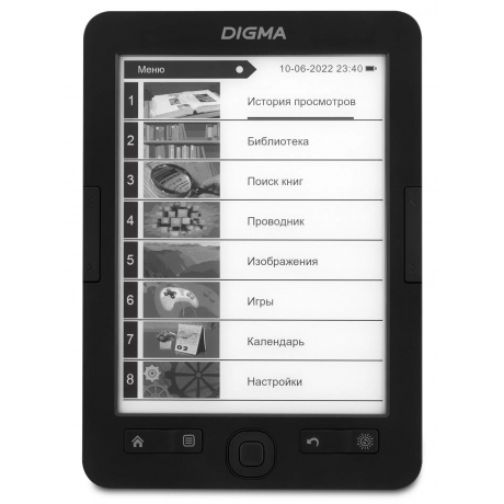 Электронная книга Digma R654 отличное состояние; - фото 1