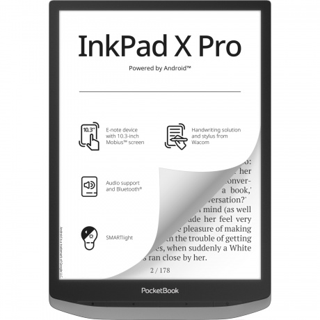 Электронная книга PocketBook 1040D (PB1040D-M-WW) Mist Grey - фото 2