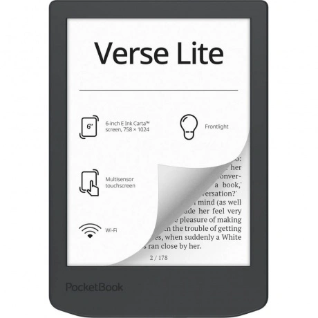 Электронная книга PocketBook 619 Midnight Grey (PB619-T-WW)