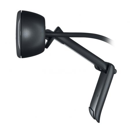 Веб-камера  Logitech HD cam C270 черный USB2.0 с микрофоном - фото 4