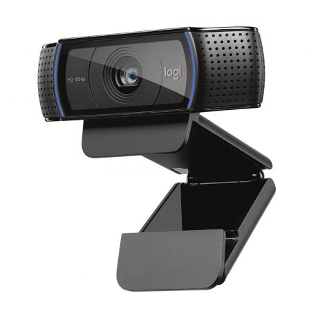 Веб-камера  Logitech HD Pro C920 черный 2Mpix USB2.0 с микрофоном - фото 2