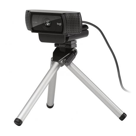 Веб-камера  Logitech HD Pro C920 черный 2Mpix USB2.0 с микрофоном - фото 5