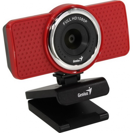 Веб-камера Genius ECam 8000 красная - фото 1