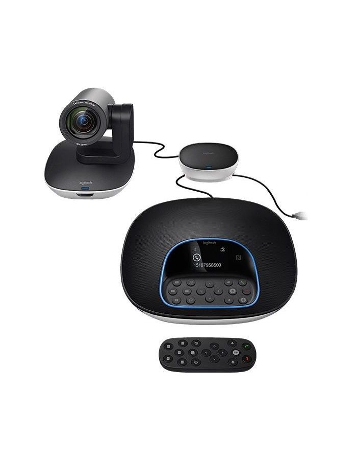 Веб-камера Logitech Conference Cam GROUP черный система для видеоконференций logitech group conference cam