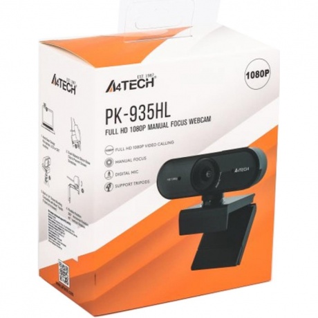 Веб-камера A4Tech PK-935HL черный - фото 11