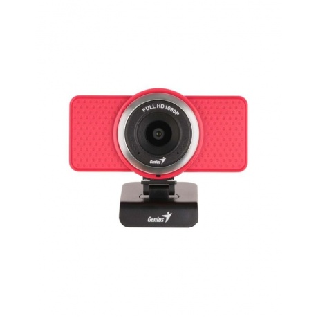 Веб-камера Genius ECam 8000 красная (Red) new package - фото 6