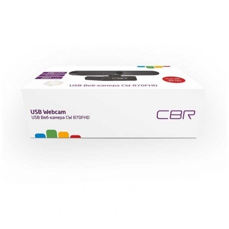 Веб-камера CBR CW 870FHD Black - фото 9