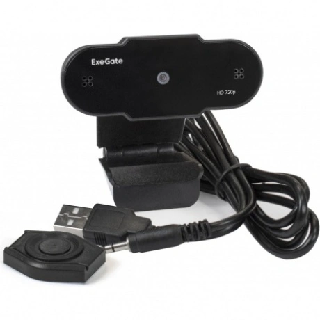 Веб-камера ExeGate BlackView C525 HD Tripod (EX287386RUS)