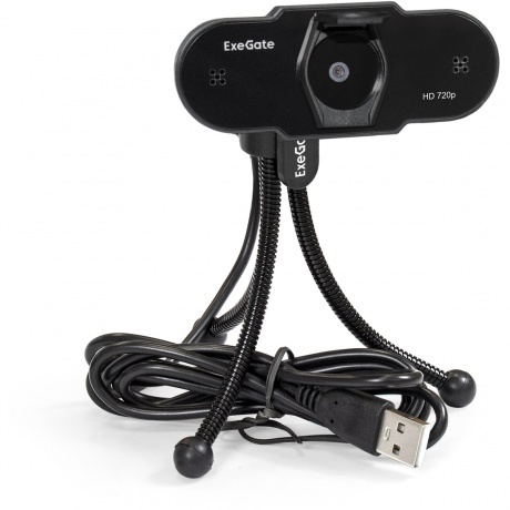Веб-камера ExeGate BlackView C525 HD Tripod (EX287386RUS) - фото 4