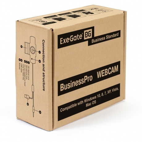 Веб-камера ExeGate Business Pro C922 HD (EX287377RUS) - фото 3