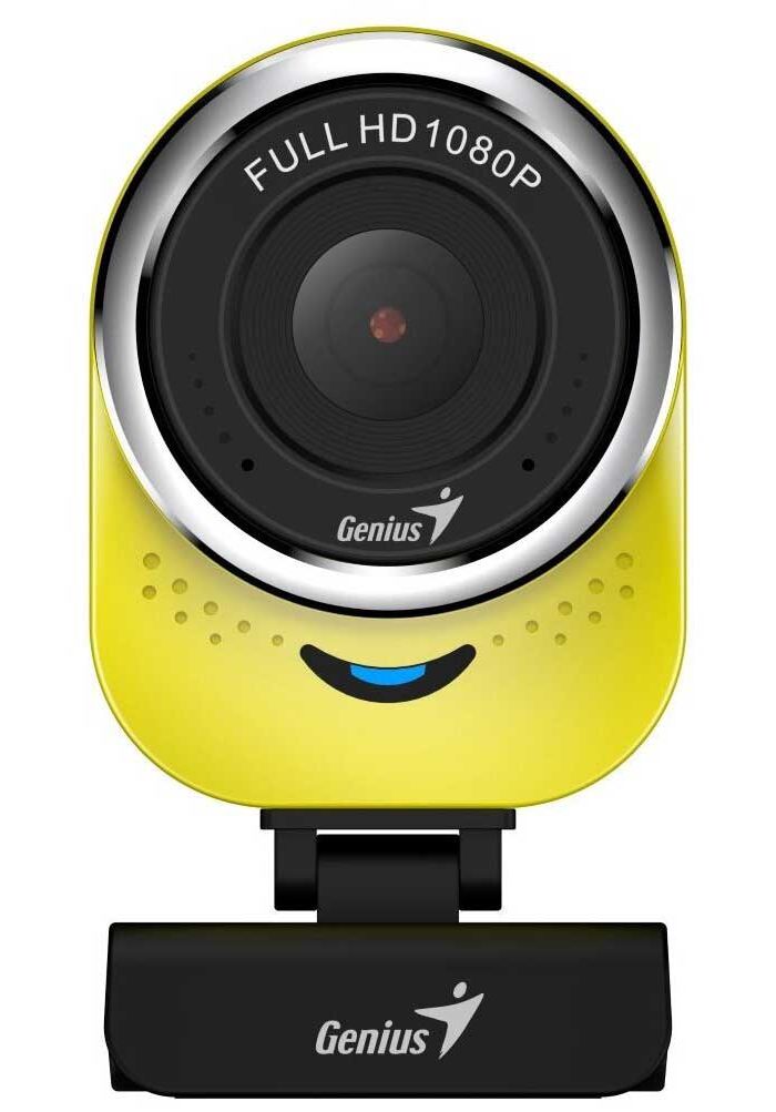 Веб-камера Genius QCam 6000 Yellow (32200002409) веб камера genius qcam 6000 32200002407 черный