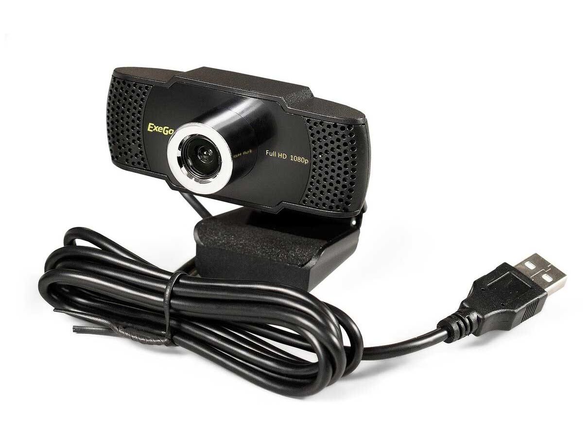 Веб-камера ExeGate EX287242RUS BusinessPro C922 Full HD Tripod (EX287242RUS) веб камера canyon c6 2k ultra full hd 3 2 мпикс usb2 0 grey