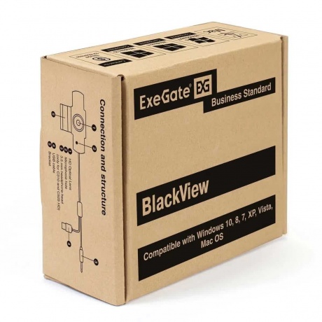 Веб-камера ExeGate EX287384RUS BlackView C310 (EX287384RUS) - фото 5