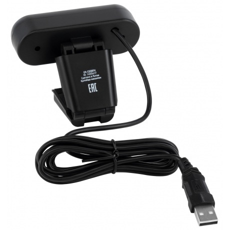 Веб-камера Oklick OK-C008FH черный - фото 4