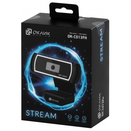 Веб-камера Oklick OK-C013FH черный - фото 8