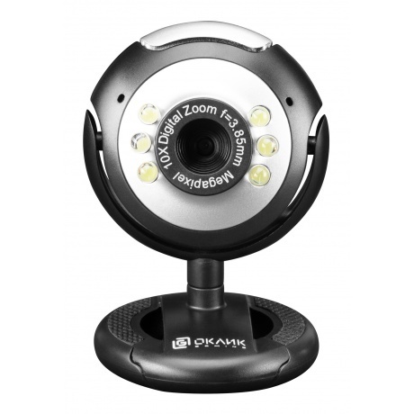 Веб-камера Oklick OK-C8825 черный - фото 1