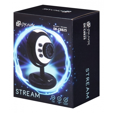 Веб-камера Oklick OK-C8825 черный - фото 12