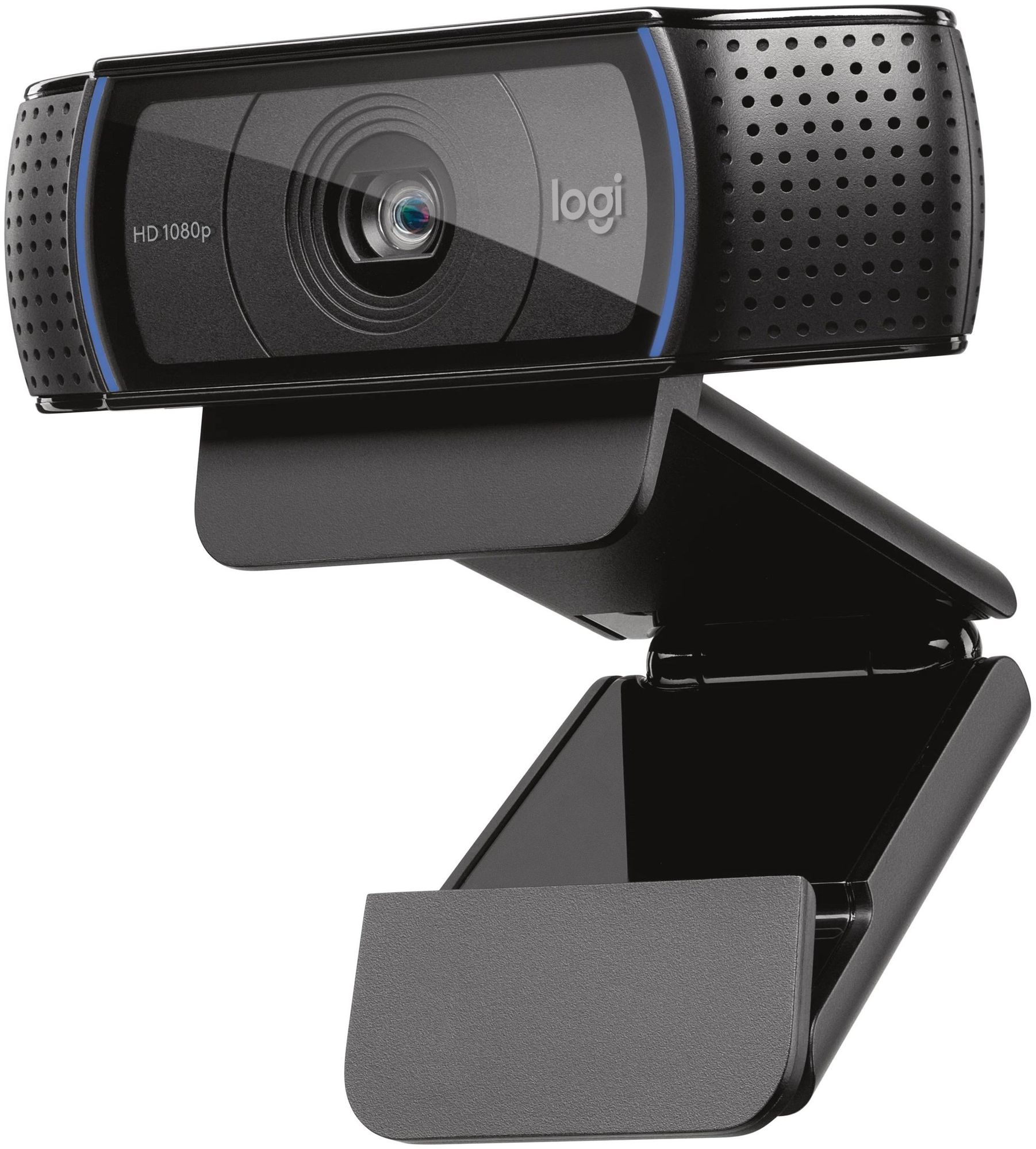 Веб-камера Logitech HD Pro Webcam C920 Black (960-000998) веб камера j5create usb 4k ultra hd webcam с вращением 360 чёрный