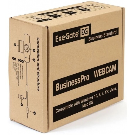 Веб-камера Exegate BusinessPro C922 HD (EX287377RUS) - фото 5