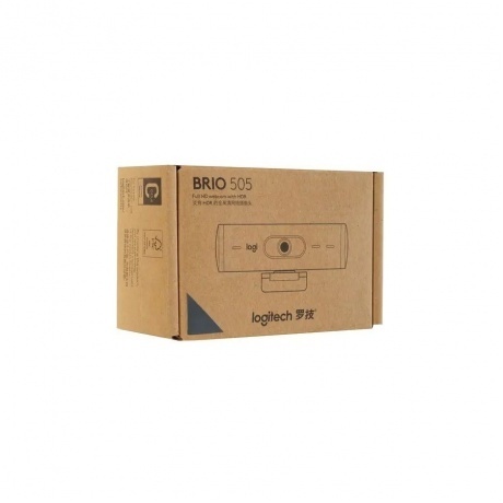 Веб-камера Logitech BRIO 505 1080P BLACK (960-001463) - фото 13
