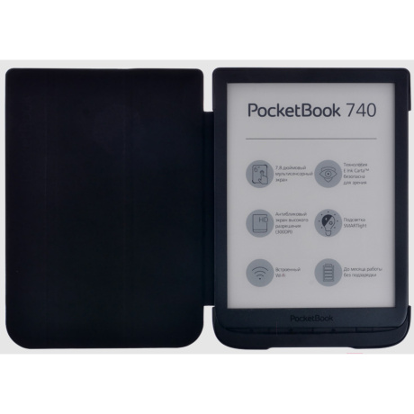Чехол PocketBook для 740 черный (PBC-740-BKST-RU) - фото 2