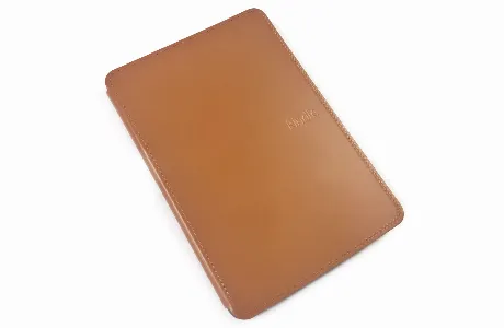 Чехол Amazon Kindle Touch Lighted Leather Cover Saddle Tan