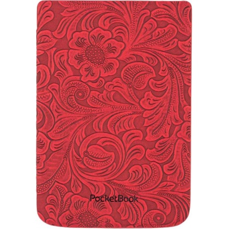 Чехол (обложка) PocketBook для 616/627/632 узор красный (HPUC-632-R-F) - фото 1