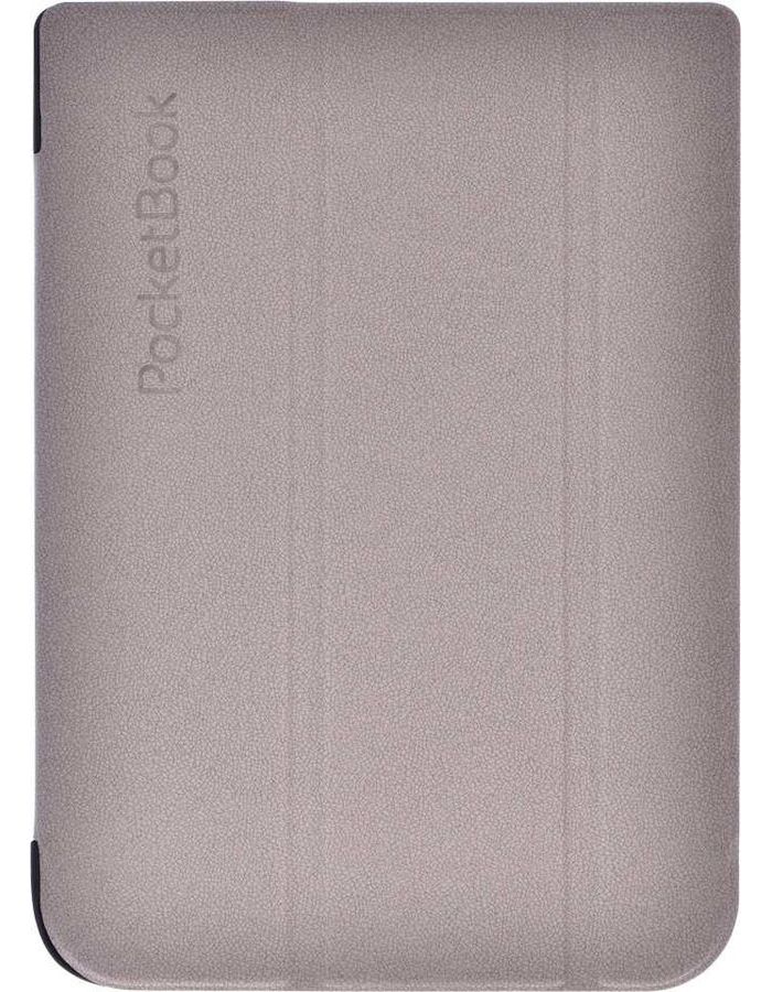 Чехол (обложка) PocketBook для 740 (PBC-740-LGST-RU) светло-серый leather cover case for pocketbook basic touch lux 2 614 624 626 pocketbook e reader funda