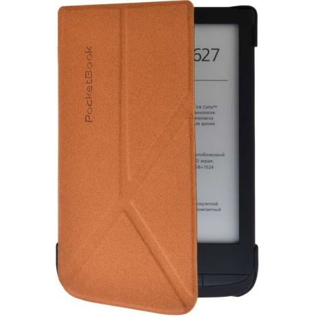 Чехол PocketBook для моделей 616/627/632 коричневый (PBC-627-BRST-RU) - фото 2