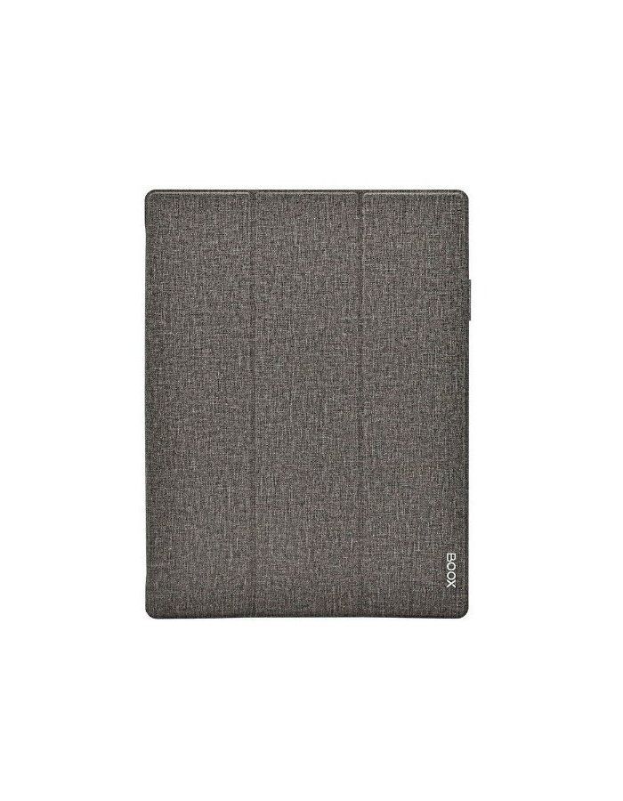 Чехол-обложка для ONYX BOOX MAX Lumi / Lumi 2 (цвет серый, подкладка серая)
