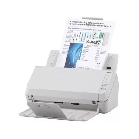 Сканер Fujitsu SP-1125N (PA03811-B011) белый - фото 4