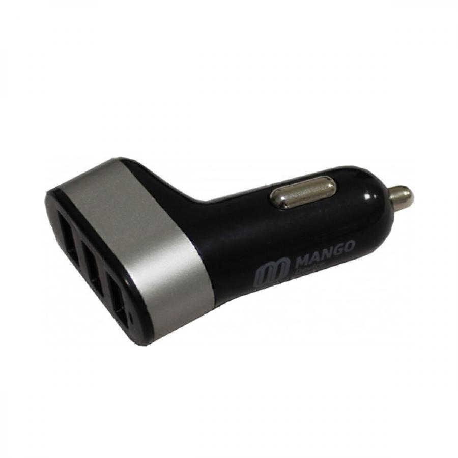 Автомобильное зарядное устройство Mango Device высокой мощности (gold, 5.1A 3-Port USB Car Charger) от Kotofoto