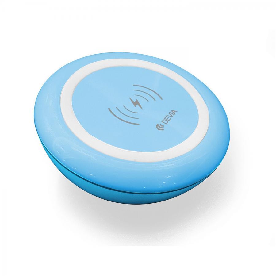 СЗУ Devia Non-pole Wireless Fast Charger - Blue от Kotofoto