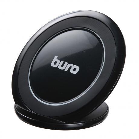 Беспроводное зарядное устройство Buro QF2 QC3.0 1A Black - фото 1