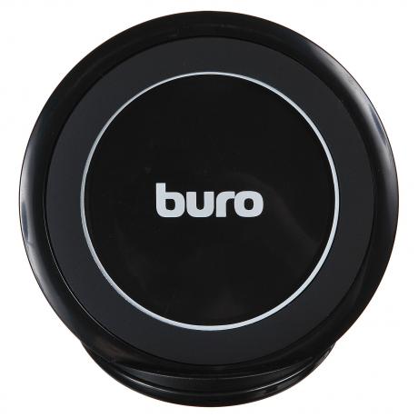 Беспроводное зарядное устройство Buro QF2 QC3.0 1A Black - фото 2