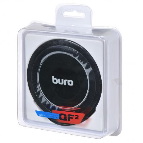 Беспроводное зарядное устройство Buro QF2 QC3.0 1A Black - фото 7