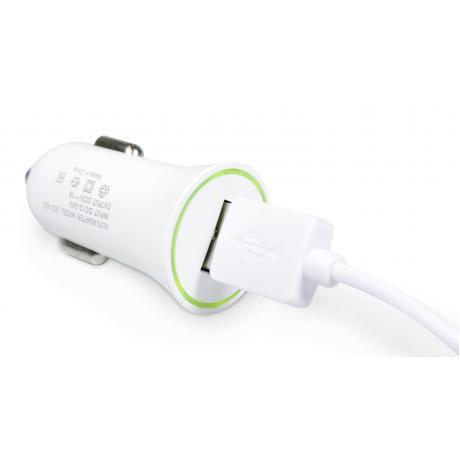 Автомобильное зарядное устройство Partner USB 1A +Apple 8pin кабель - фото 3