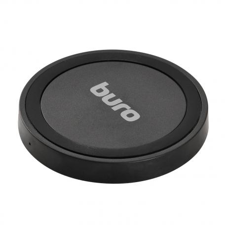 Беспроводное зар./устр. Buro Q5 1.0A универсальное кабель microUSB черный - фото 1
