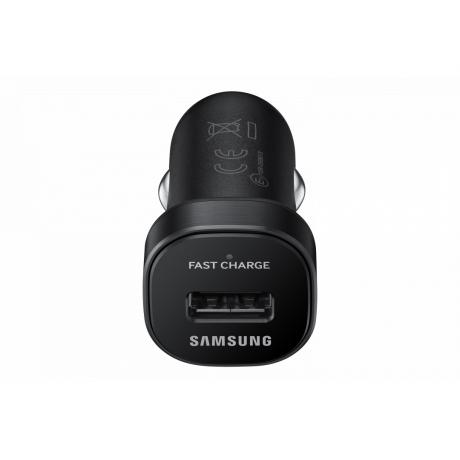 Автомобильное зар./устр. Samsung EP-LN930BBEGRU 2A+1.67A универсальное кабель microUSB черный - фото 4