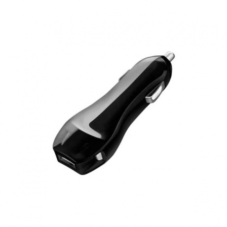 Автомобильное зарядное устройство Deppa USB 1А черный - фото 1