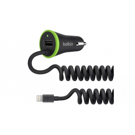 Автомобильное зарядное устройство Belkin Boost Up Universal Car Charger with Lightning Cable - фото 1
