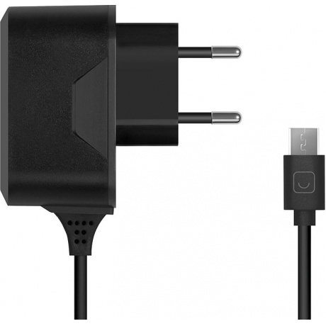 Сетевое зарядное устройство Prime Line micro USB 2.1A черный - фото 1