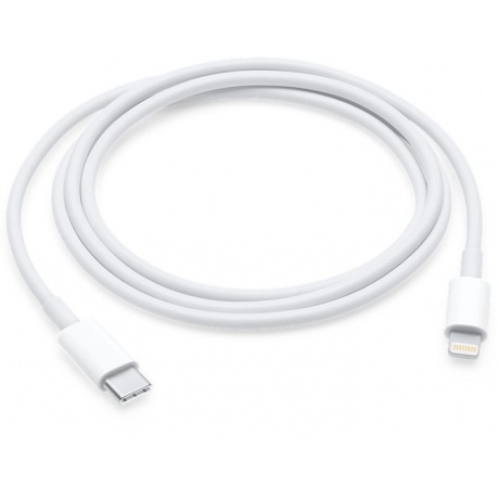 Кабель Apple MQGJ2ZM/A Lightning (m) USB Type-C (m) 1м белый - фото 3