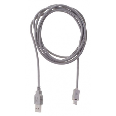 Кабель Buro BHP RET USB_MINI18 USB A(m) mini USB B (m) 1.8м серый - фото 2