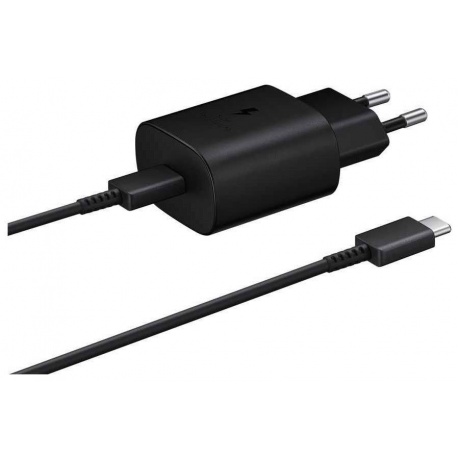 

Сетевое зарядное устройство SAMSUNG EP-TA800XBEGRU, USB type-C, 3A, черный