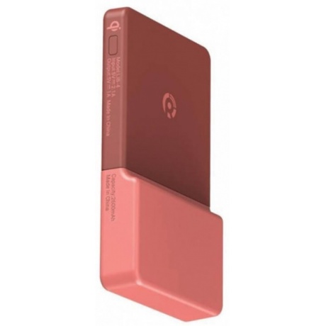 Беспроводное зарядное устройство Xiaomi Rui Ling Power Sticker LIB-4 2600mAh Red - фото 2