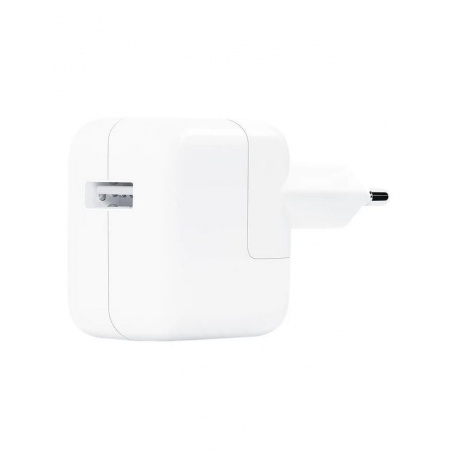 Сетевое зарядное устройство Apple 12W MD836ZM/A белый - фото 1
