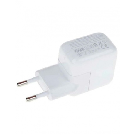 Сетевое зарядное устройство Apple 12W MD836ZM/A белый - фото 4