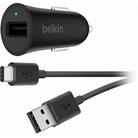 Автомобильное зарядное устройство Belkin F7U032bt04-BLK Black - фото 5